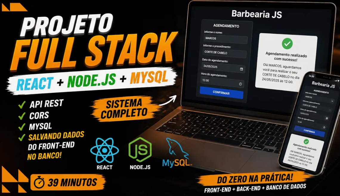 PROJETO REACT FULL STACK