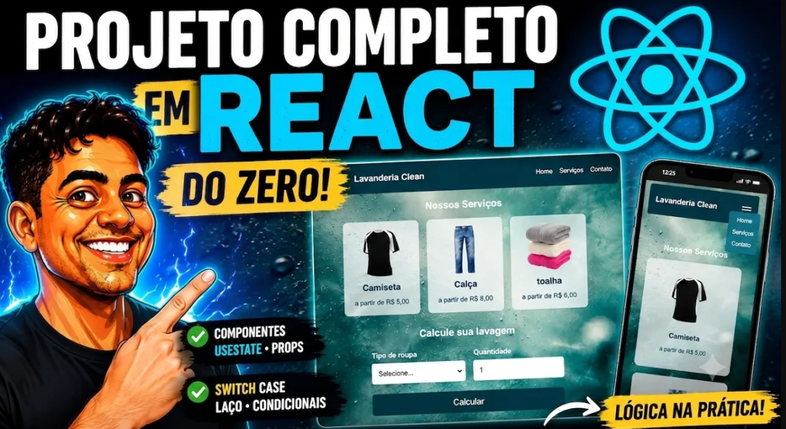 projeto react completo