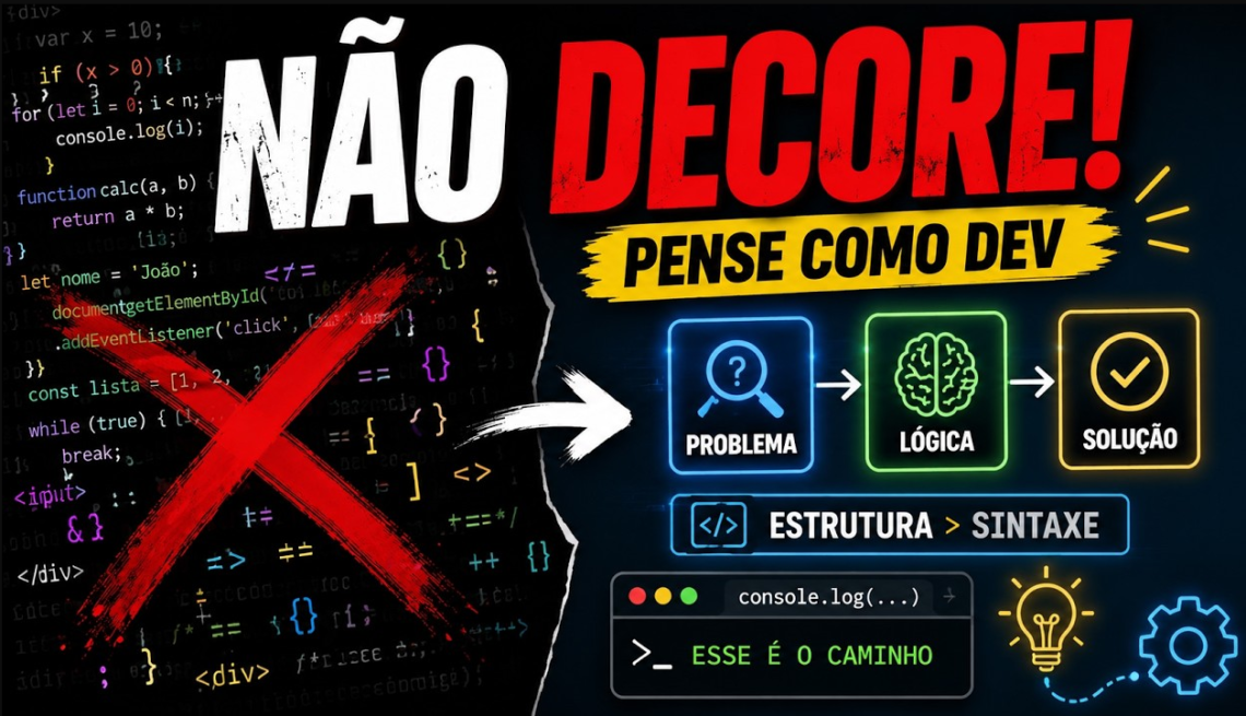 não decore códigos