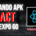 geando apk com react native