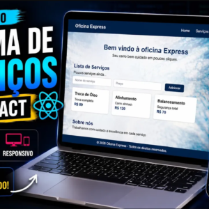 projeto react iniciante