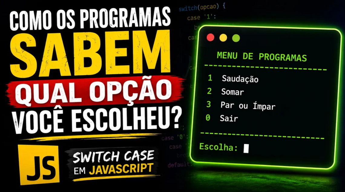 menu com javascript