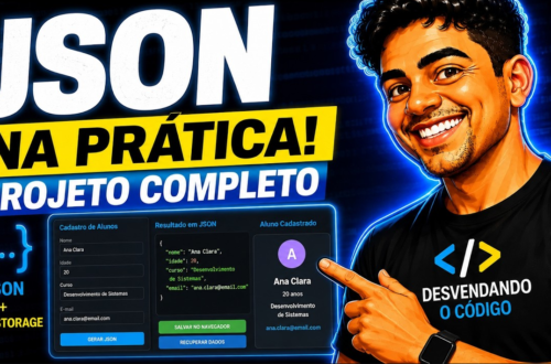 json na pratica